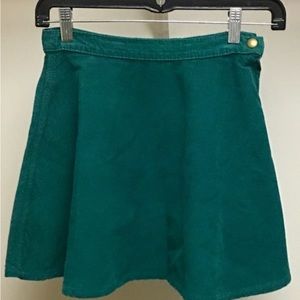 American Apparel Corduroy Circle Skirt